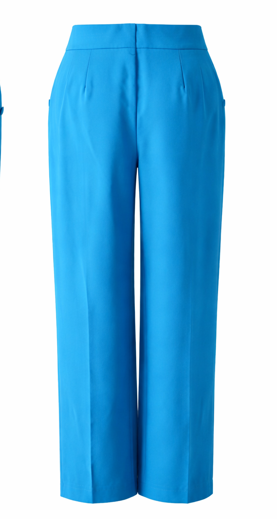 Spodnie Damskie Wide Leg Azure Blue — Motive&More