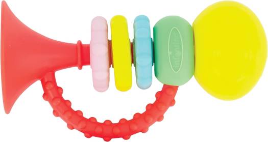 Gryzaczek, grzechotka, trąbka Muzyczna Baby's 1st Musical Trumpet Infantino
