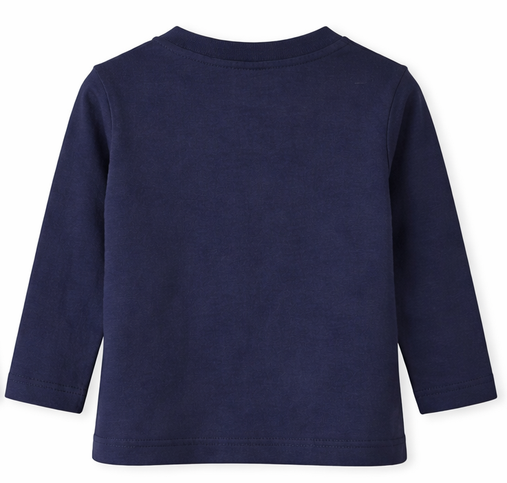 Bluzka niemowlęca RIFLE Jeans – granat z nadrukiem tygrysa