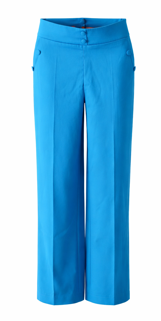 Spodnie Damskie Wide Leg Azure Blue — Motive&More
