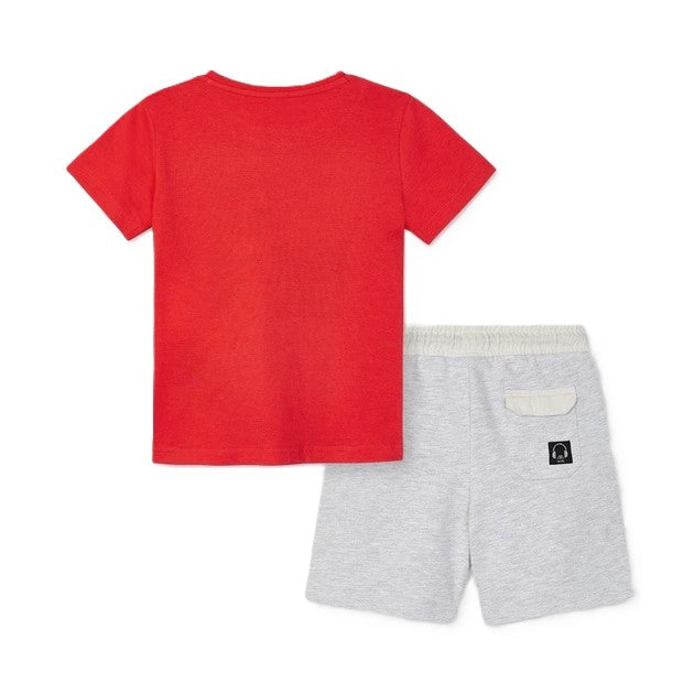 Komplet T-shirt + Spodenki „Sound On" Mayoral 3646