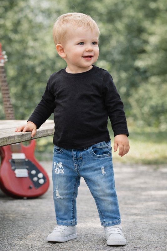 Spodnie jeansowe MEK Punk Rock