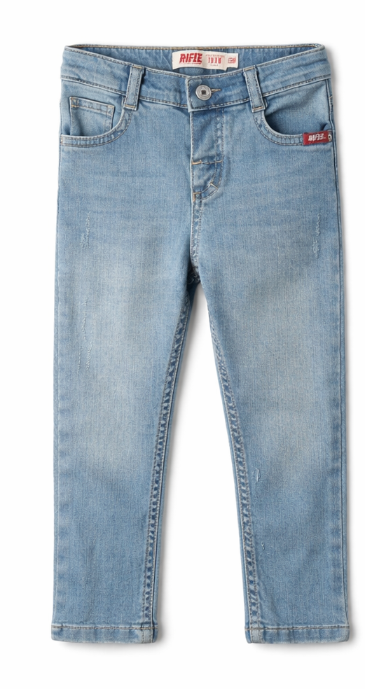 Jeansy dziecięce RIFLE – jasny denim