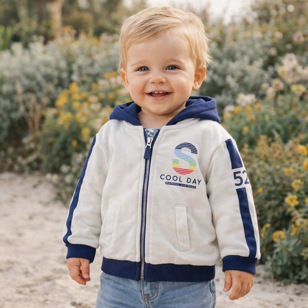 Bluza z kapturem dla chłopca "Super Cool Day" Mayoral 1435