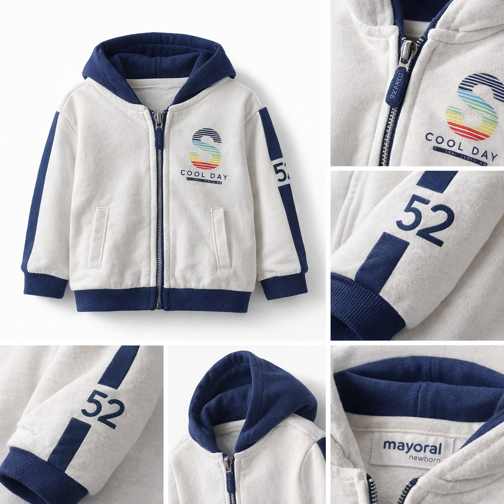 Bluza z kapturem dla chłopca "Super Cool Day" Mayoral 1435
