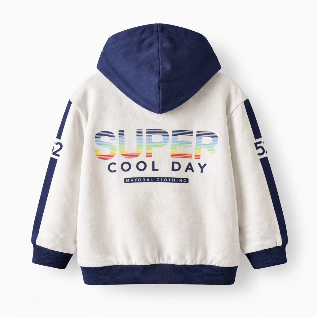 Bluza z kapturem dla chłopca "Super Cool Day" Mayoral 1435