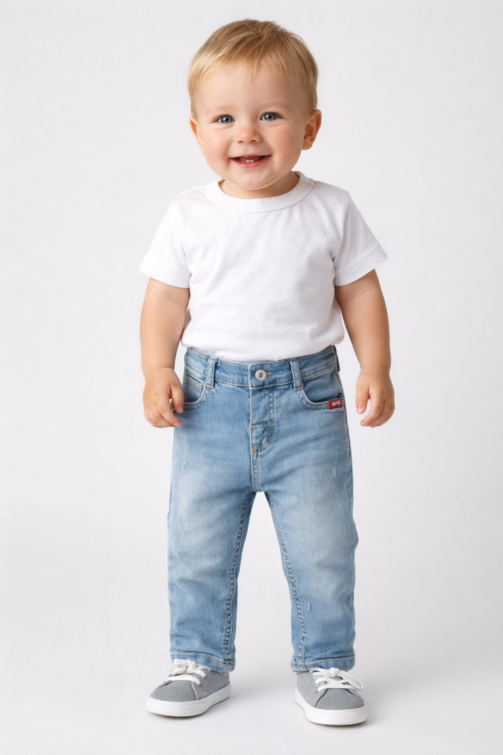 Jeansy dziecięce RIFLE – jasny denim