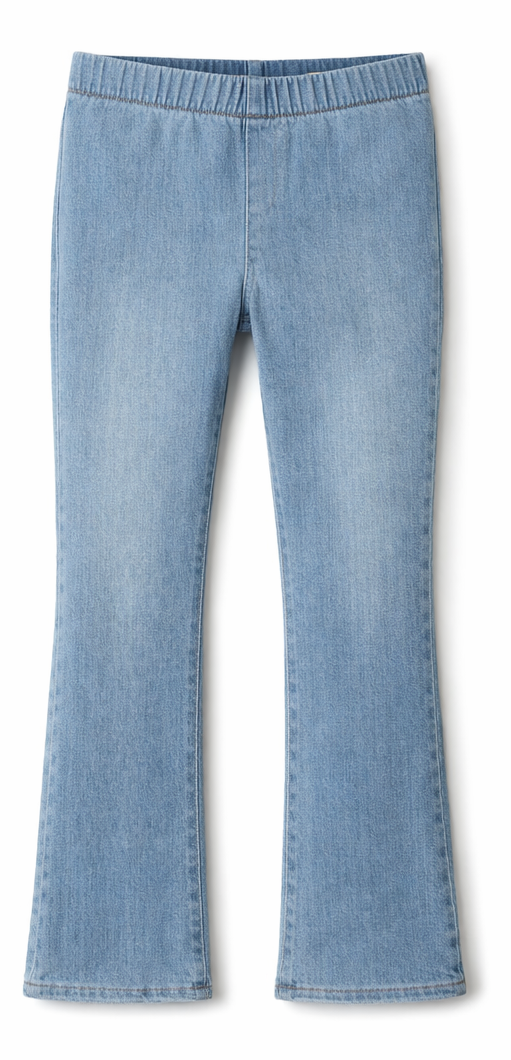 Spodnie dzwony dziewczęce – jasny denim Mayoral 3537