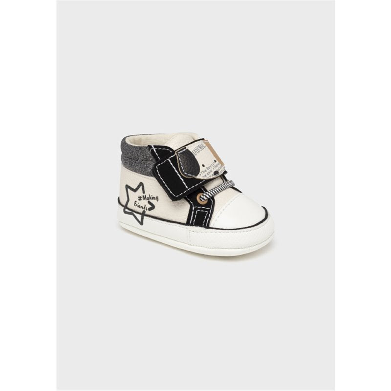 Niechodki niemowlęce – high-top białe #MakingFriends  Mayoral 9452