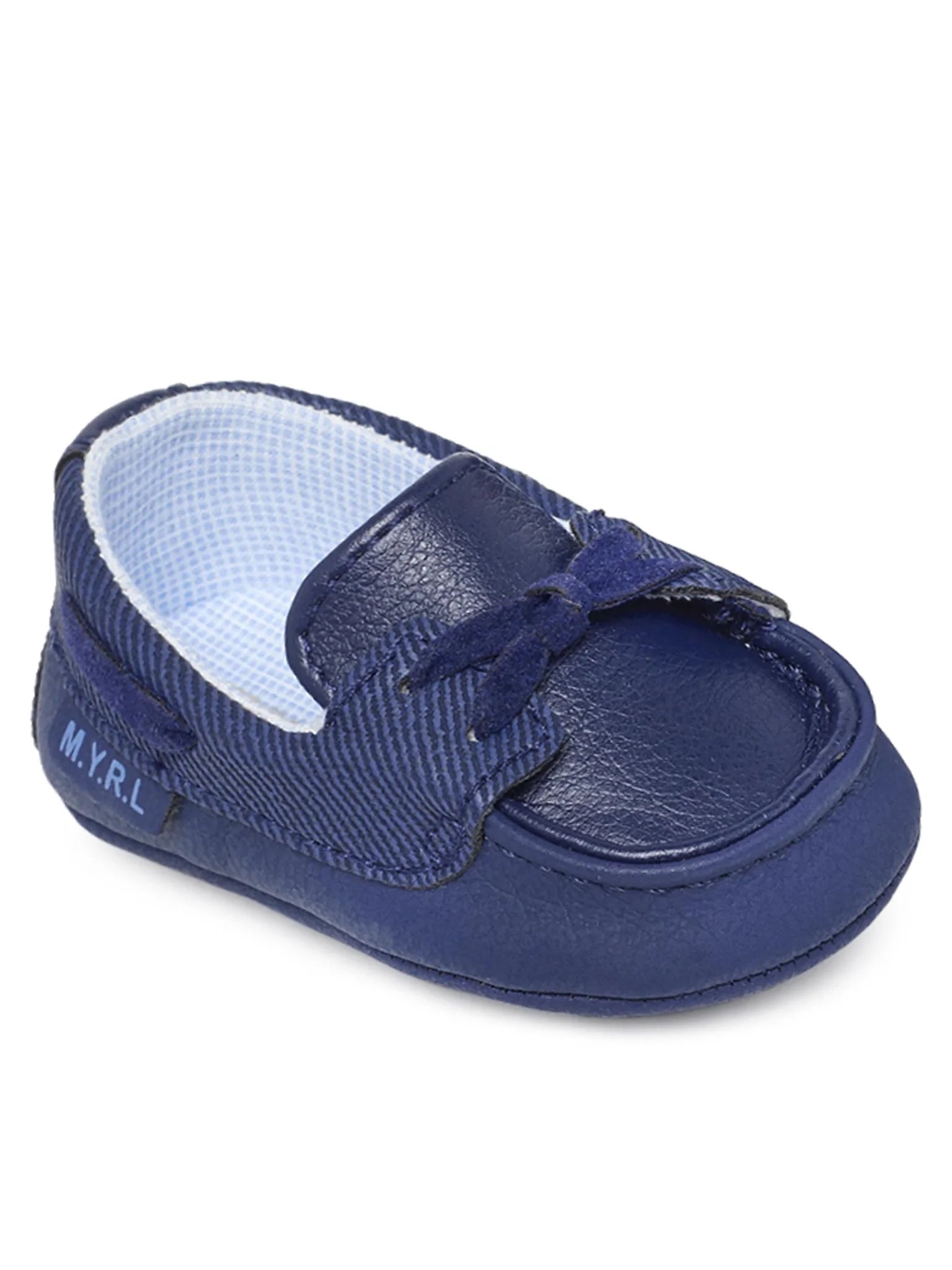 Niechodki niemowlęce – mokasyny granatowe styl boat shoe  Mayoral 9620
