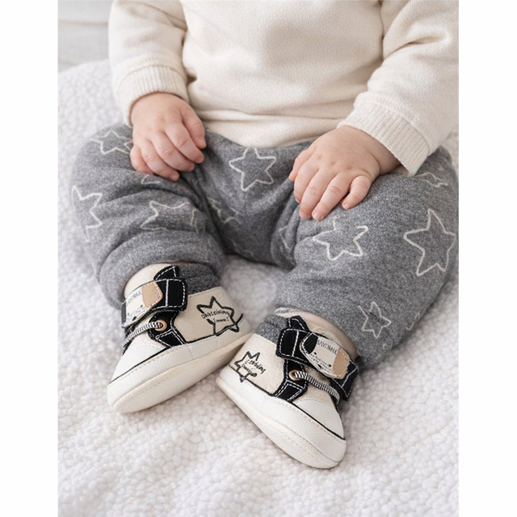 Niechodki niemowlęce – high-top białe #MakingFriends  Mayoral 9452